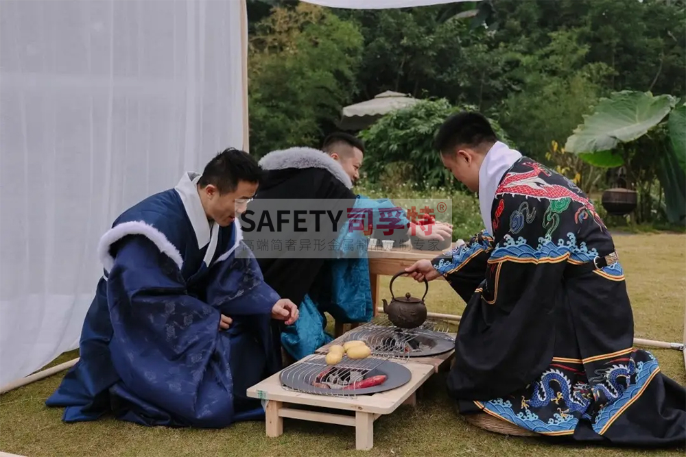 “圍爐煮茶”與非遺相互引流，潮流與文化傳承并不沖突[精致鋼圍爐，炭火爐](圖2)